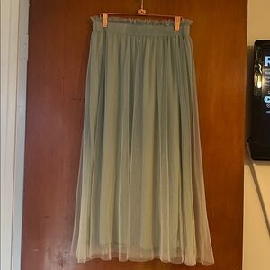 LC Lauren Conrad Ombré Tulle Skirt NWOT